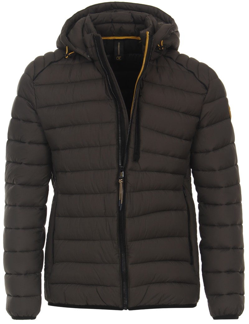 Warme Outdoor Steppjacke in oliv