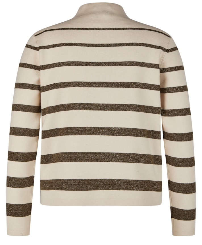 Pullover in geringelt mit Lorbeer