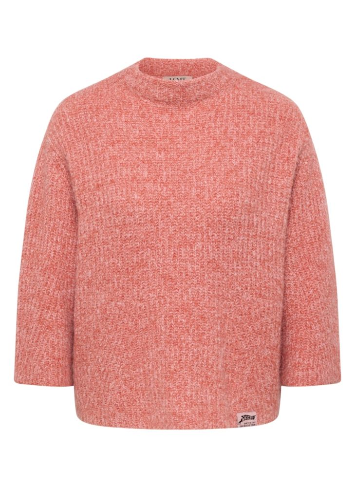 Turtle Pullover in Kürbis melange