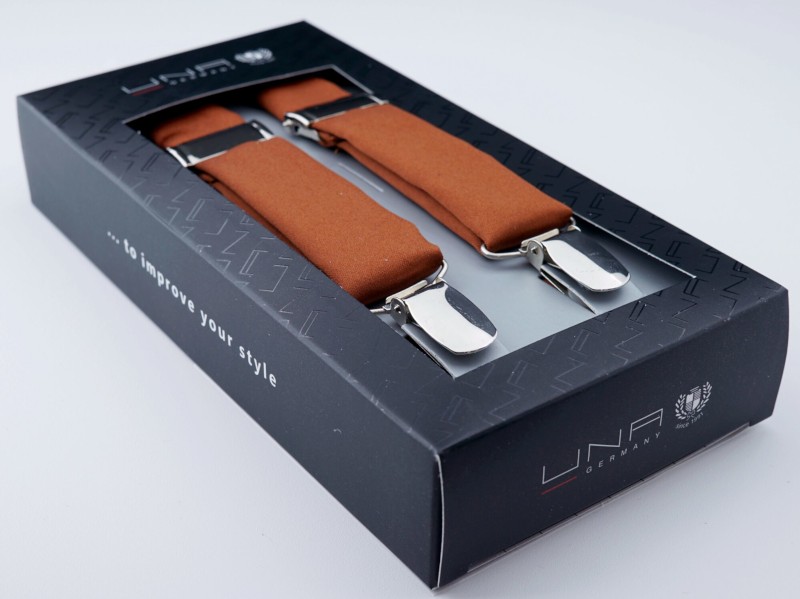 Hosenträger in rost