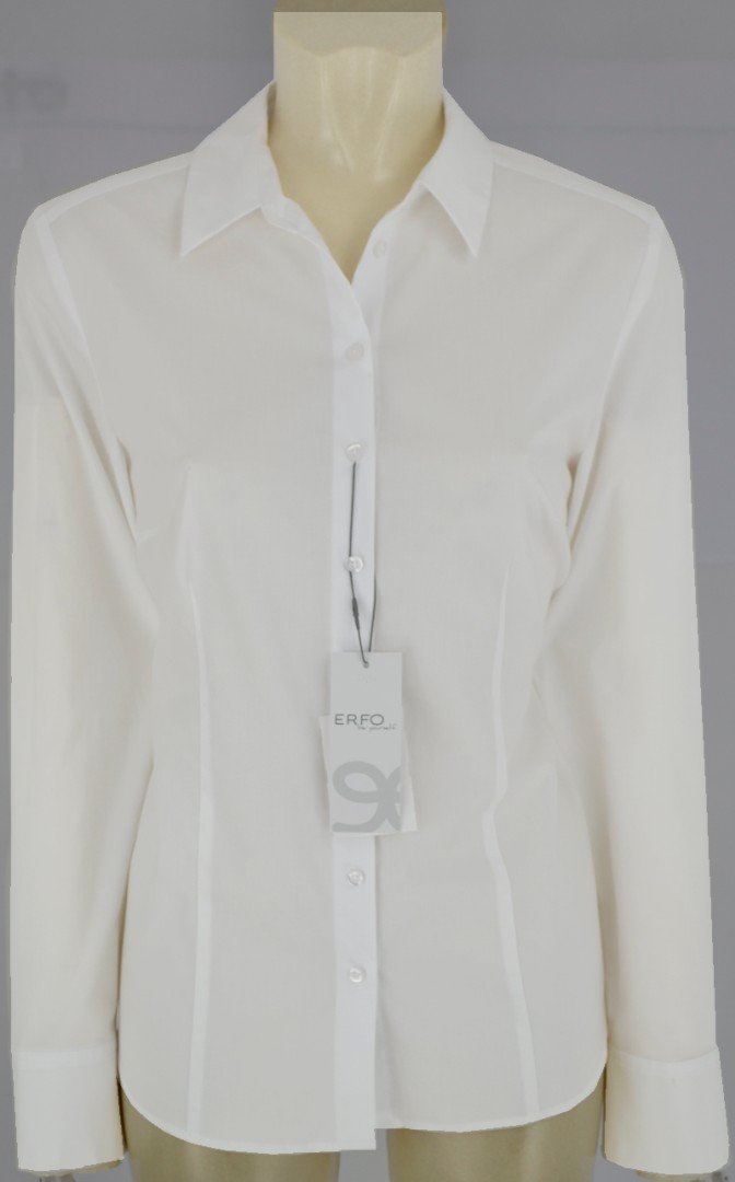 1/1 Arm Bluse in weiß