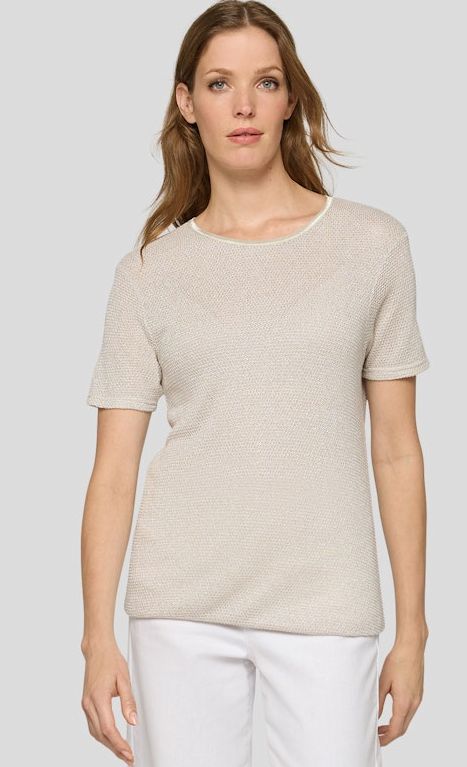 1/2 Arm Shirt in Strickoptik