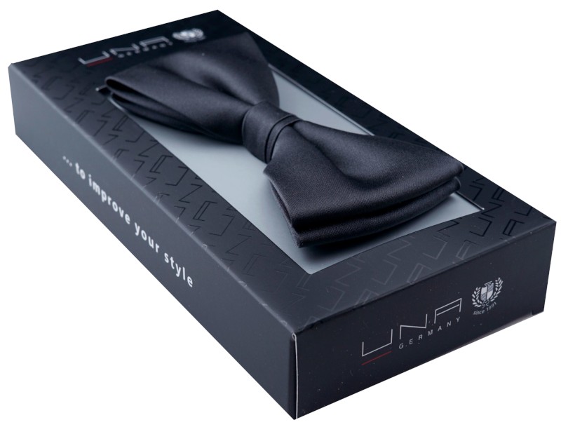 Schleife in anthrazit