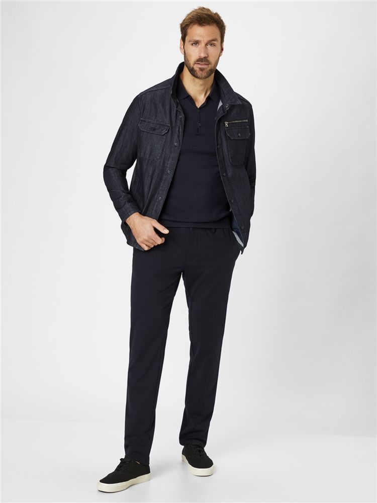 Hemdjacke in dark blue