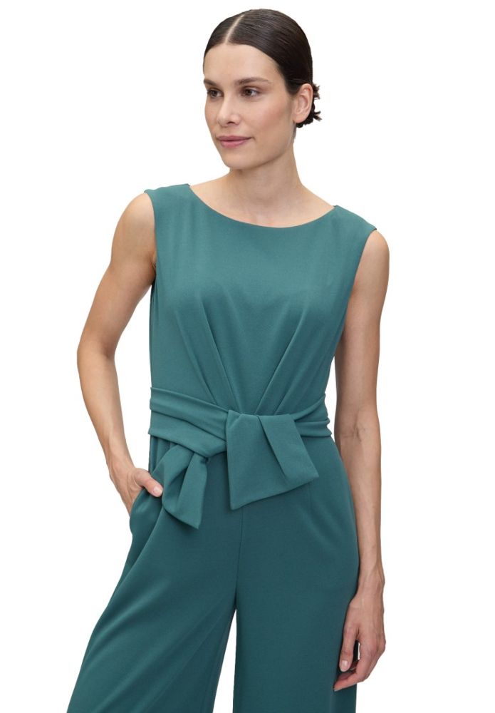 Jumpsuit in Dark Emerald
