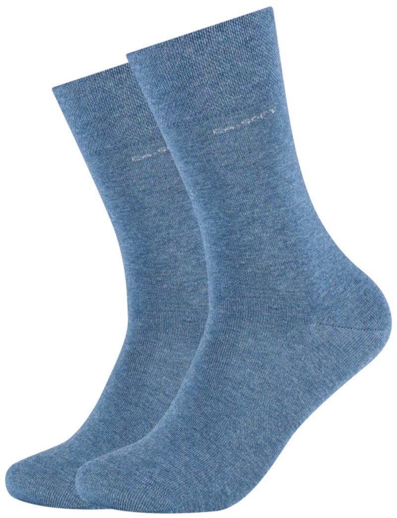 Socken in denim melange