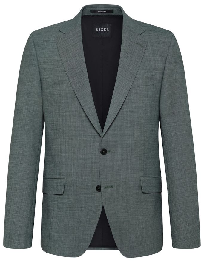 Anzug Blazer in lindgrün mit feiner Struktur