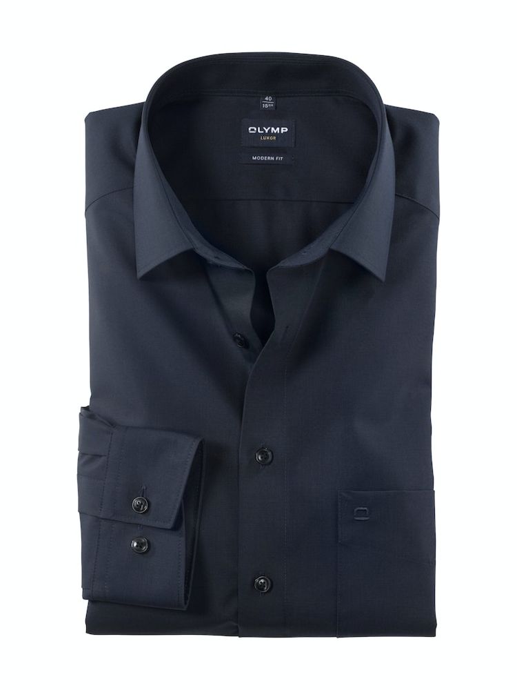 Business -und Freizeithemd in dunkel blau