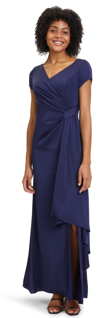 Ballkleid lang in evening blue