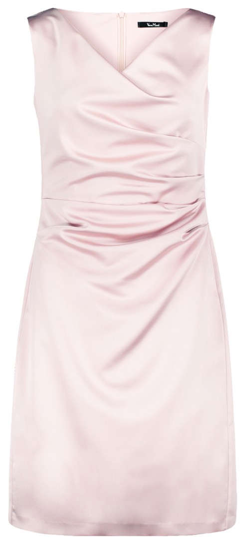 Mittellanges Etuikleid in foggy rose