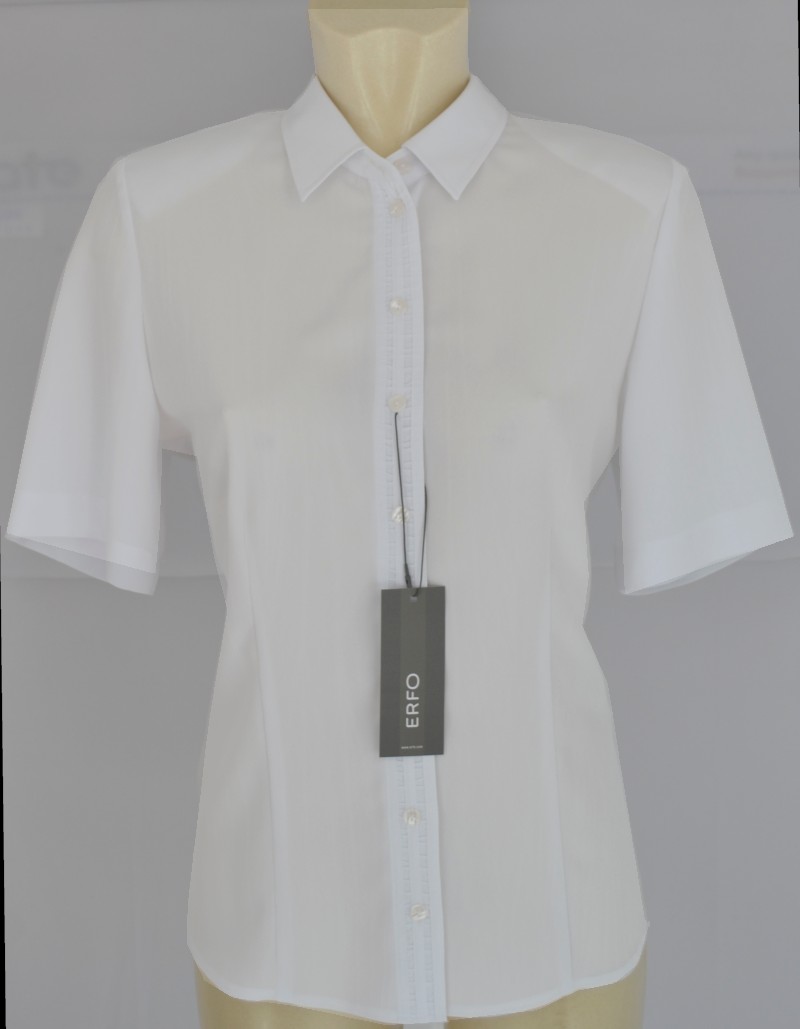 1/2 Arm Bluse in weiß