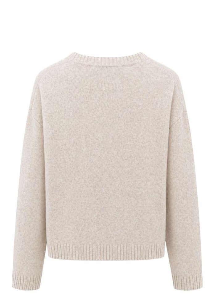 Cardigan Feinstrickjacke in cream