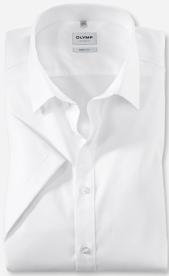 Level Five 1/2 Arm Businesshemd in weiß