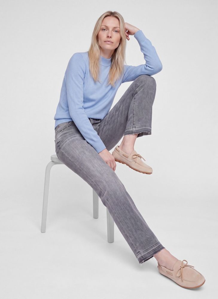 Turtle Pullover in bleu