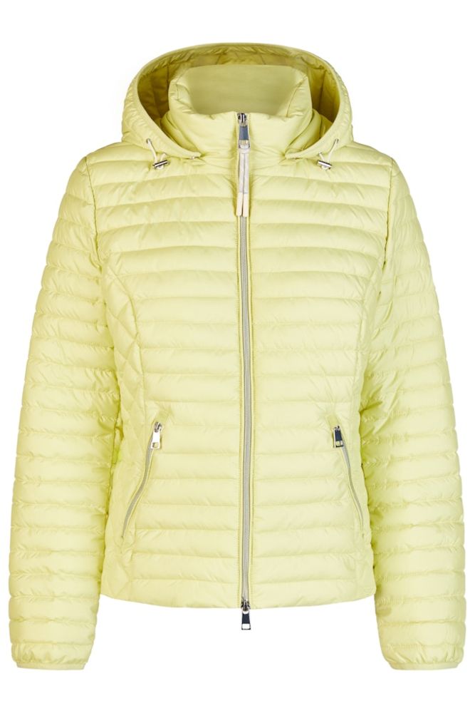 Leichte Steppjacke in lime