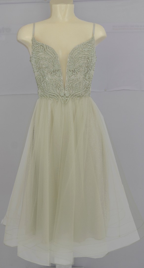 Cocktailkleid in iced mint