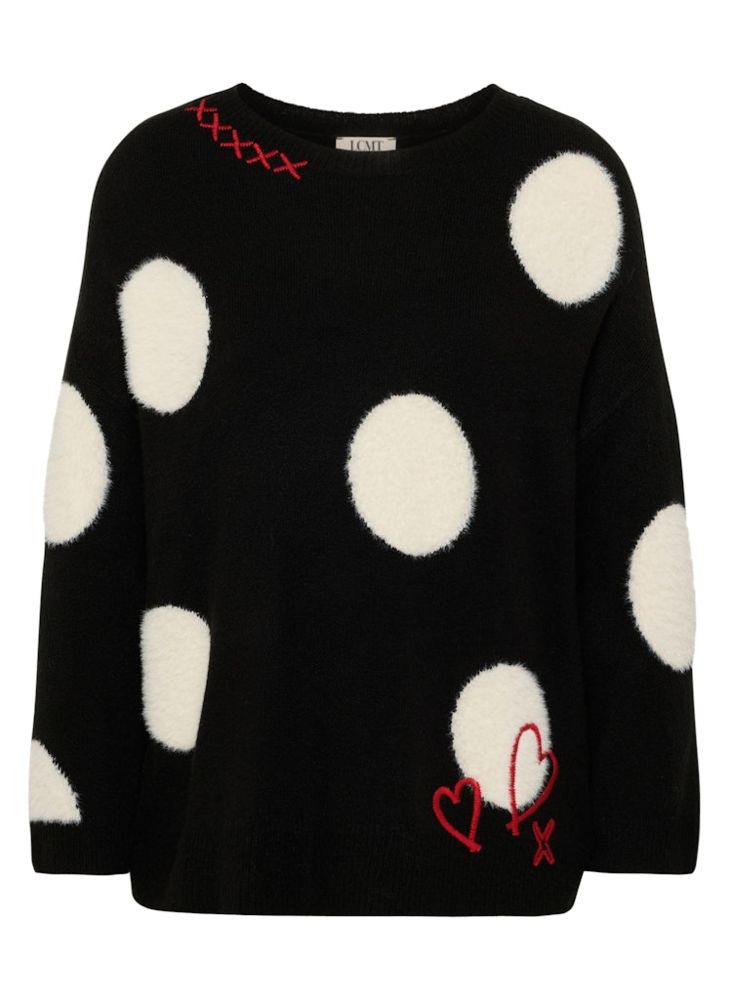 Pullover in schwarz