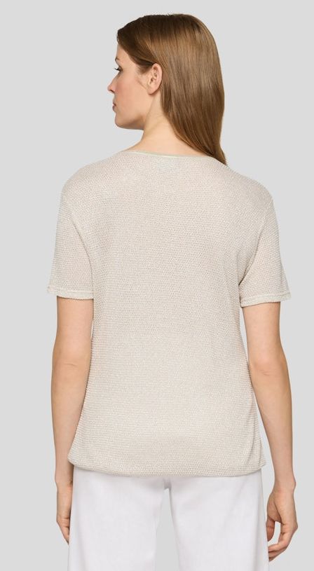1/2 Arm Shirt in Strickoptik