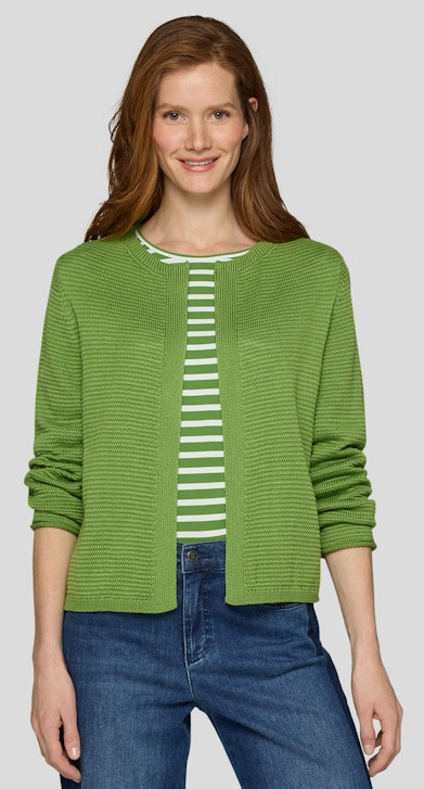 Strickjacke in farn