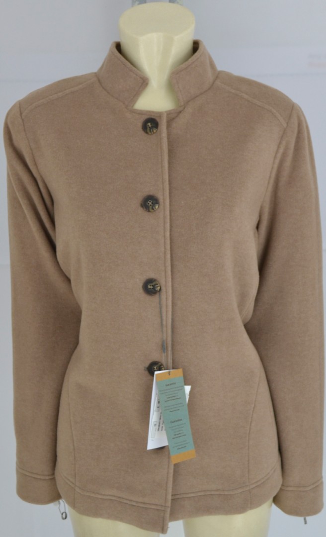 Jacke in in uni camel