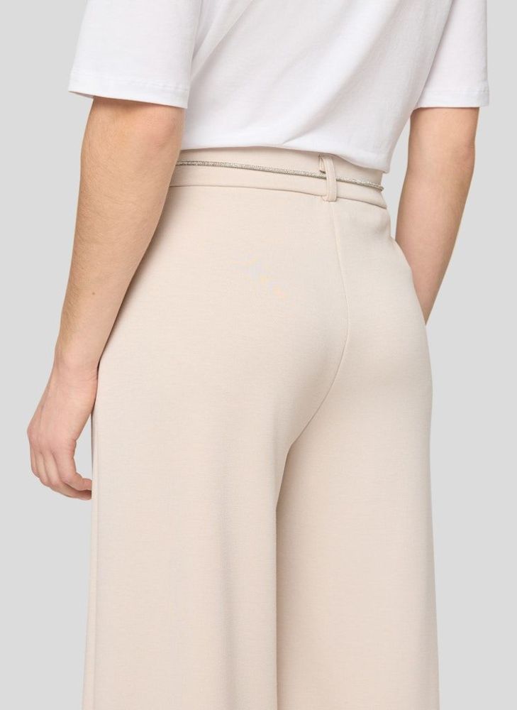 Sportive Stoffhose in Sisal (Natur)