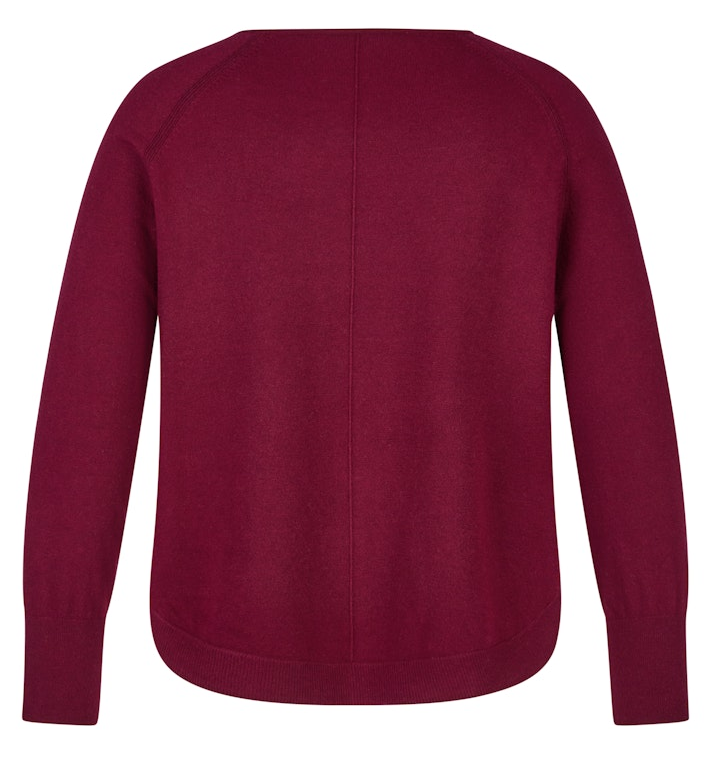 Pullover in bordeaux