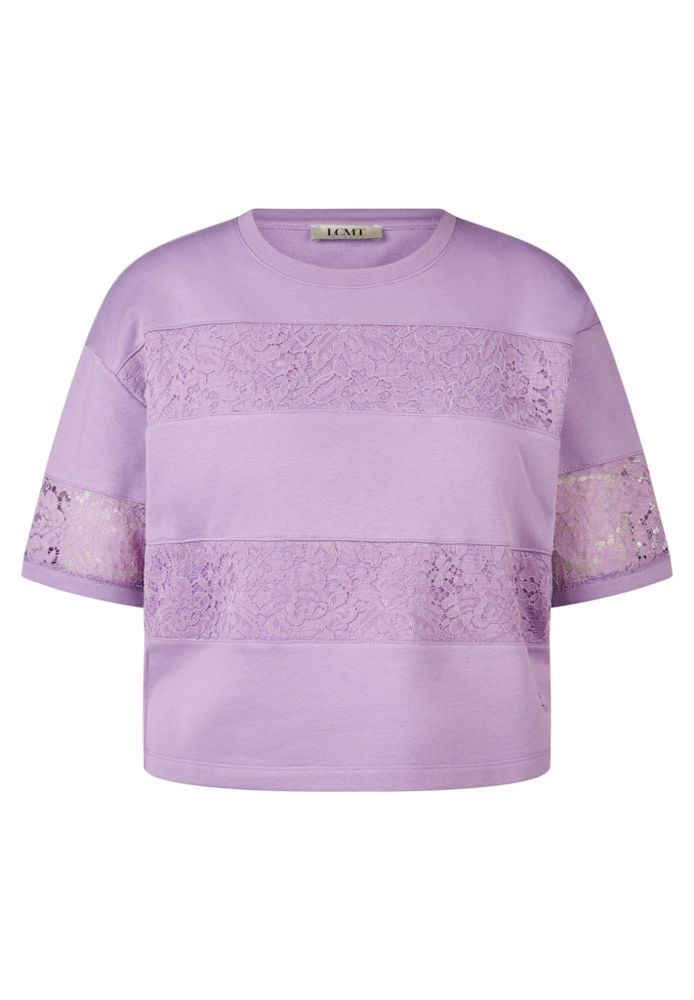 Sweat-Pulli in lavendel