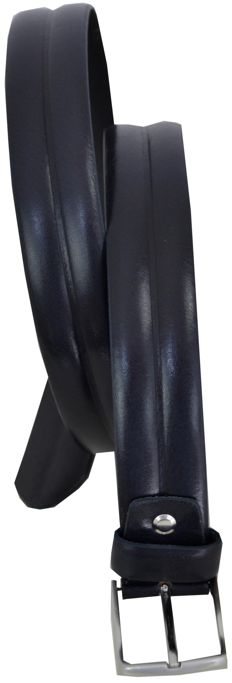Herren Ledergürtel in marine