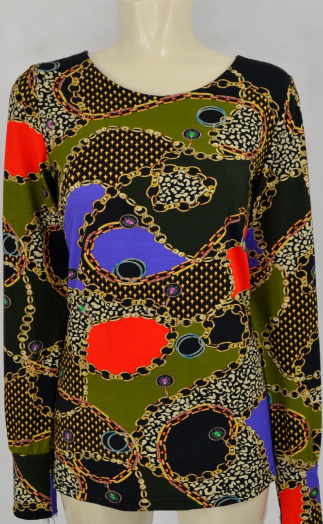 1/1 Arm Shirt in allover gemustert