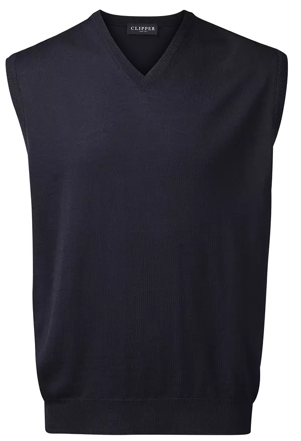 Strickpullunder in dark navy