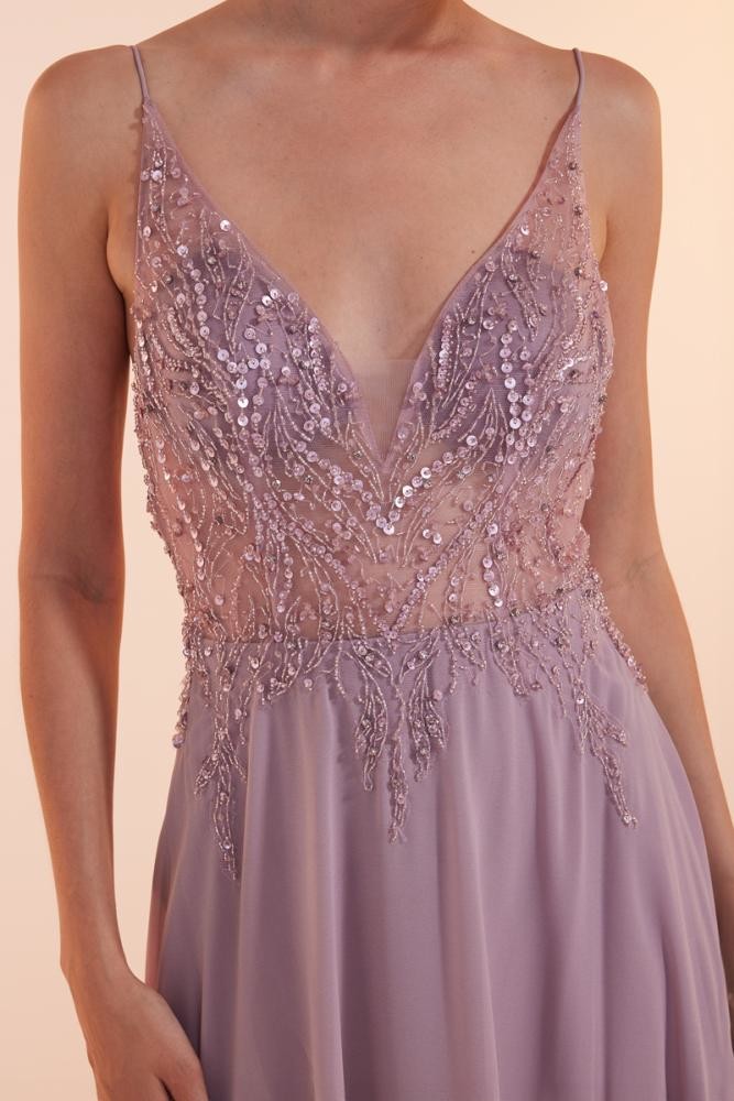 Ballkleid lang cloud