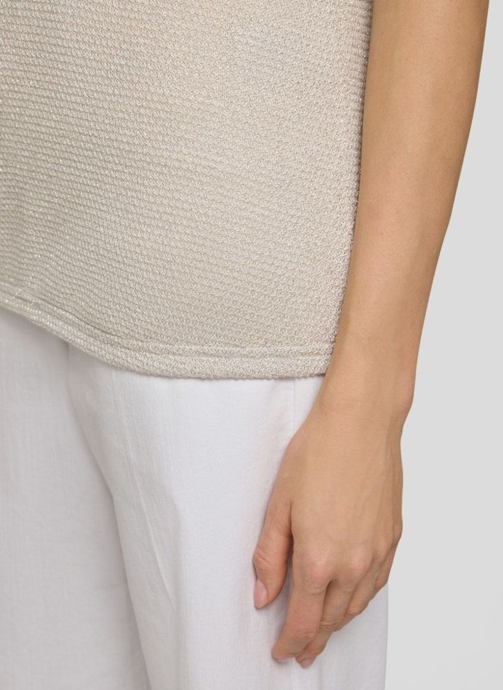 1/2 Arm Shirt in Strickoptik