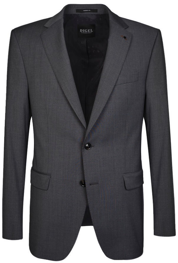 Anzug Blazer in anthrazit meliert