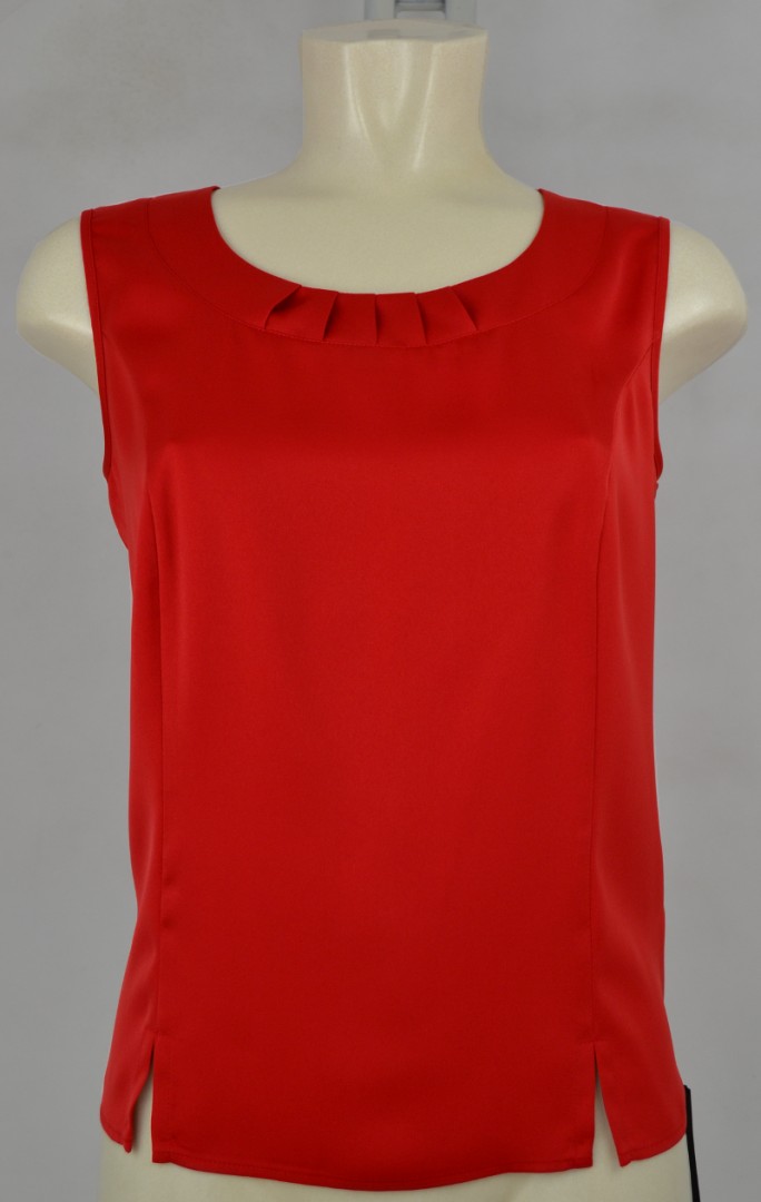 Festliches Top in Rot