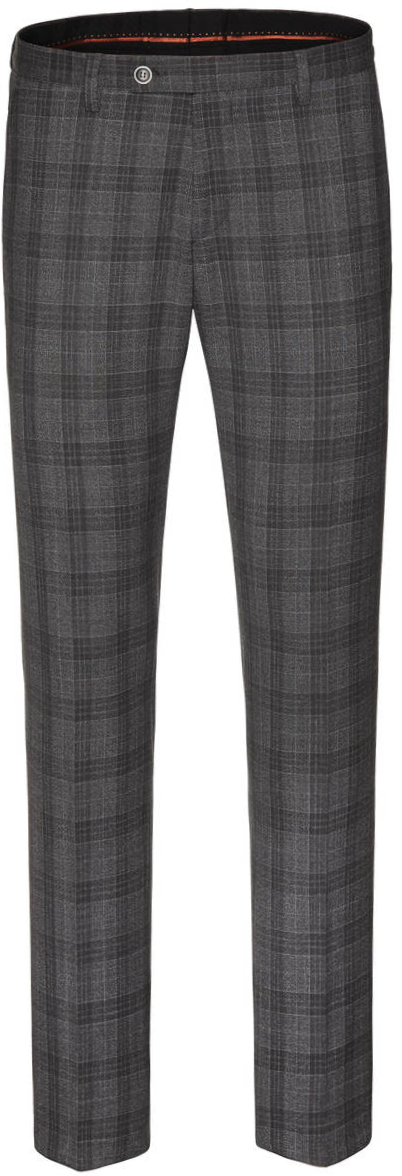 99717-Nanno-43NEU Anzughose SLIM FIT in anthrazit kariert