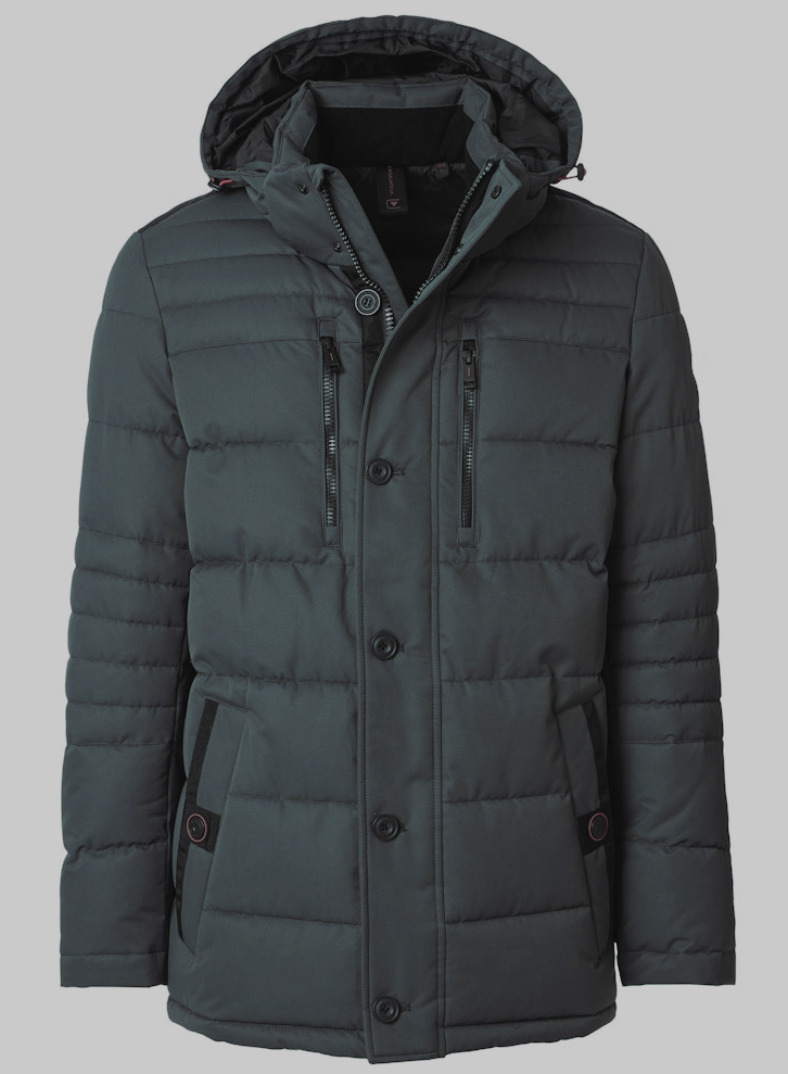 Outdoor Funktion - Steppjacke in Anthrazit-Oliv Outdoor Funktion - Steppjacke in Anthrazit-Oliv