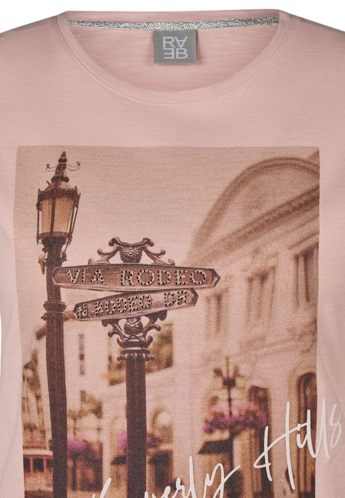 1/2 Arm Shirt mit Print und Wording