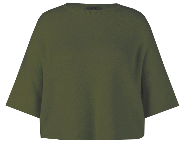 Pullover in olive