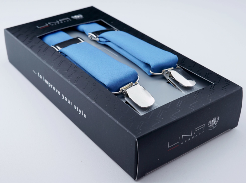 830800-13 Hosenträger in bleu