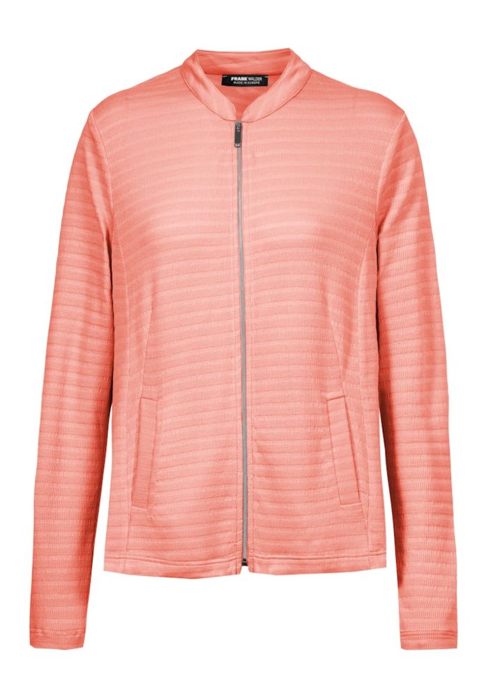 Leichte Blazer-Jacke in aprikot
