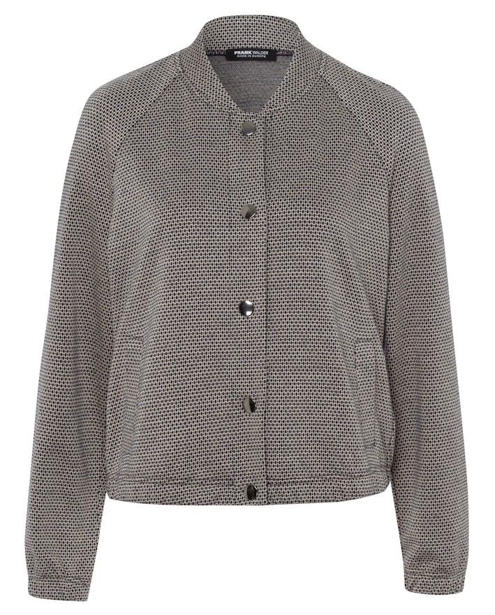 Blouson-Jacke in ink-ecrue