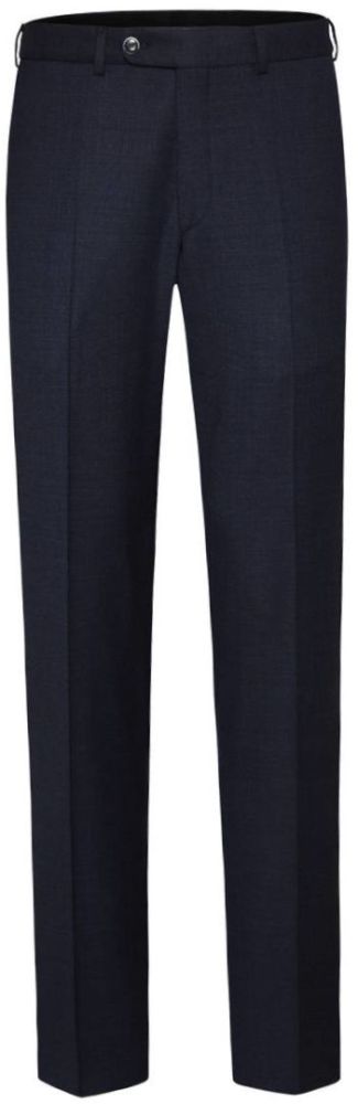 Stoffhose in dunkel blau mit Struktur
