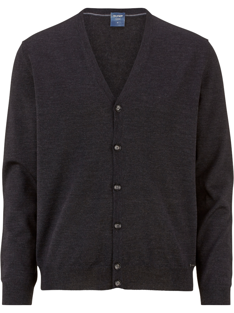 Cardigan Strickjacke in anthra