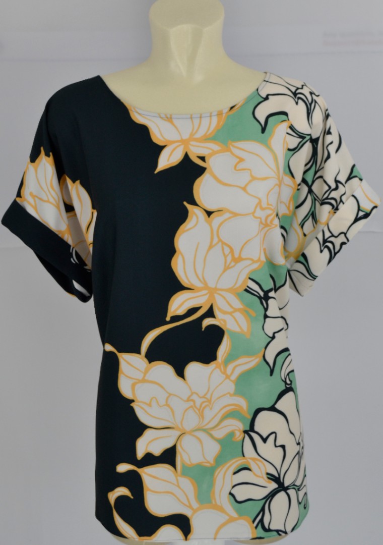 Romantisches Shirt in floral gemustert