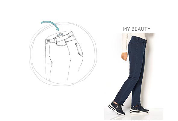 Jeans My Beauty in dark blue