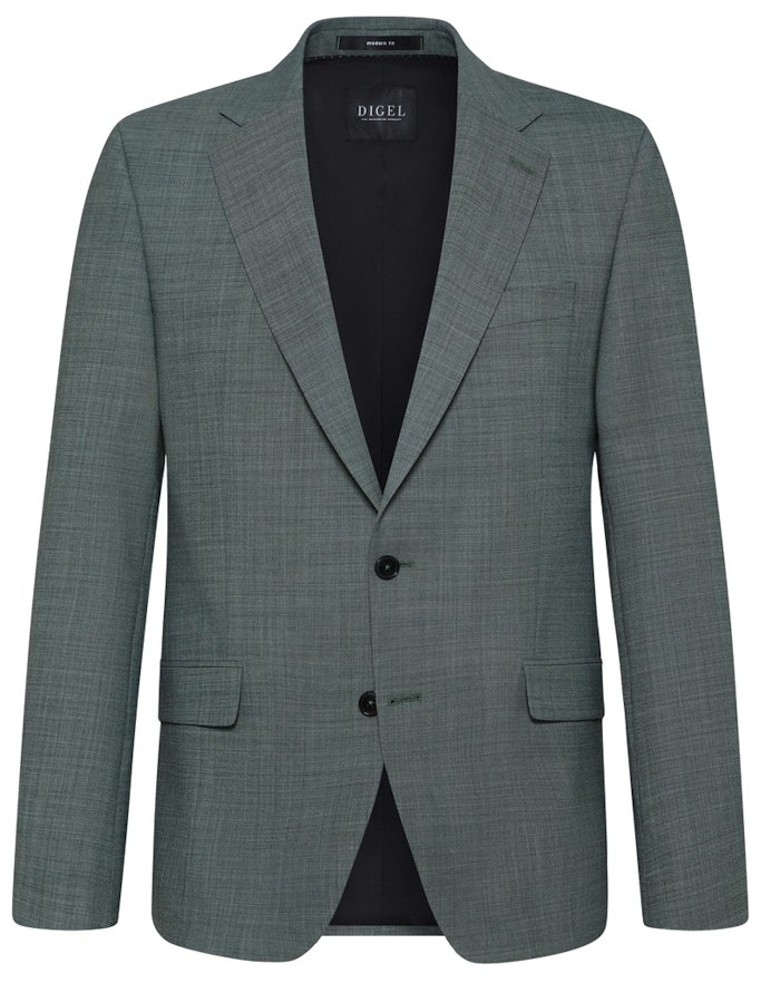 Anzug Blazer in lindgrün mit feiner Struktur