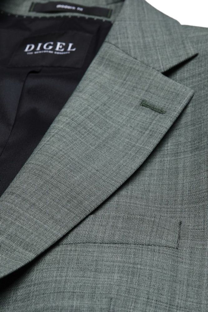 Anzug Blazer in lindgrün mit feiner Struktur