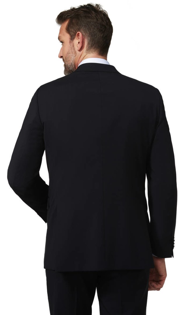 Leicht taillierter Anzug AMF-Blazer in Schwarz