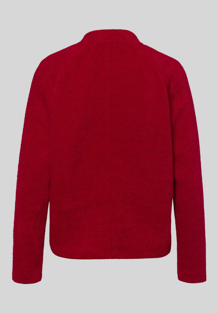 Blazer-Jacke in Merlot