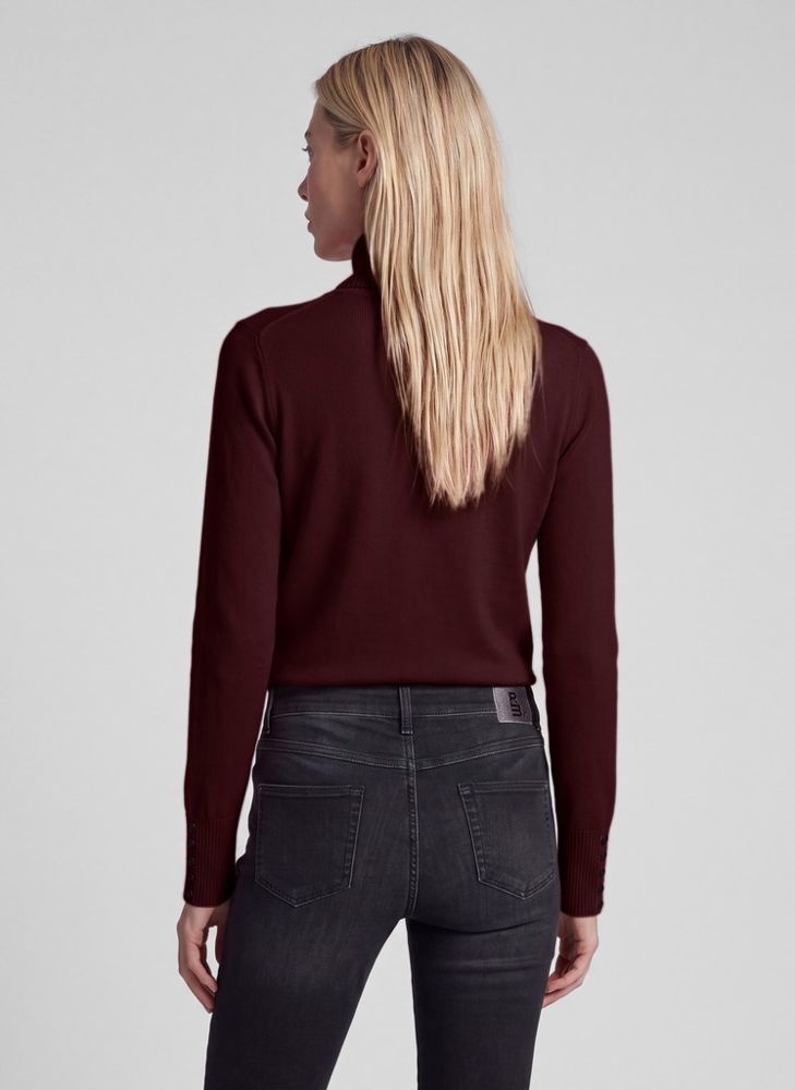 Turtle Pullover in mokka